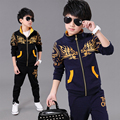 2016 Autumn Brand New Kids Sport Suits Boys Clothing Sets Children Warm Clothes Tracksuit Sweatshirt pants