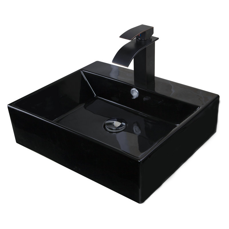 Countertop Bowl Sinks / Vessel Basins With Pop Up Drain Bathroom Sinks ...