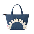 Edgy Contrast Color Patch Bag Women Sunflower Cute Portable Handbag Fashion Durable Canvas Bag
