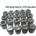 19PCS LOT ER32 SPRING COLLETS SET 2 20mm ER32 Collet For CNC Engraving Machine