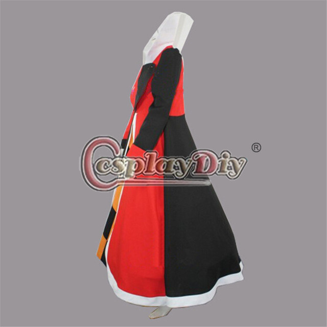 Queen of Hearts Cosplay Costume For Adults Women And Girls Halloween Clothing Custom Made D0706