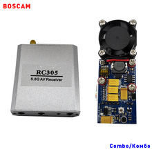 BOSCAM rc 5.8ghz long range wireless video transmitter receiver 2000MW 8CH quadcopter av TX RX combo for boat helicopter drone