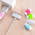 10PCS Fashion colorful USB Data Cable Protector Line Earphone Cable Protective Sleeve For iPhone 5 5s