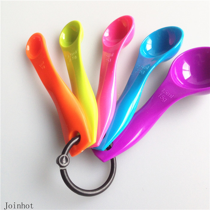 Image of 2015 Free Shipping 5x Colorful Measuring Spoon set Food grade baking tools Kitchen Tools