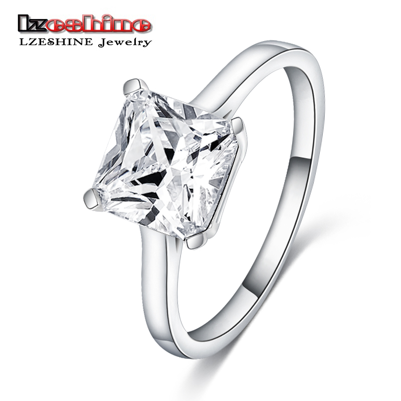 Silver Ring Open Square Shape Silver Ring Open Square Shape