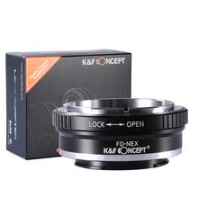 FD-NEX FD Mount Lens for Sony NEX-3 NEX-5 NEX-VG10 Camera NEX Mount Adapter Ring