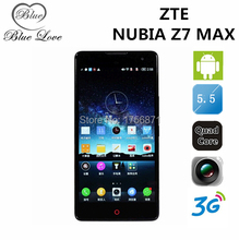 Free Shipping Original ZTE Nubia Z7 Max 4G LTE Cell Phone Snapdragon 801 Quad Core 2.5GHz 2GB RAM 32GB ROM 5.5″ FHD Android 4.4