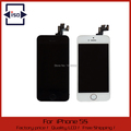 For iPhone 5S LCD Display Touch Screen Digitizer with Home Button and Front Camera Assembly Black