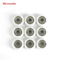 Micromake 3D Printer Parts 9 pcs lot DIY Pulley Wheel Plastic Pulley Wheel Driven Wheel