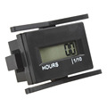 Universal 4 5 60 Volt IP68 waterproof Hex LCD hour meter for any AC DC powered