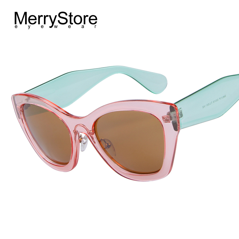 Image of MERRYSTORE Butterfly Brand Eyewear Fashion Sunglasses Women Cat Eye Sun Glasses High quality Oculos UV400