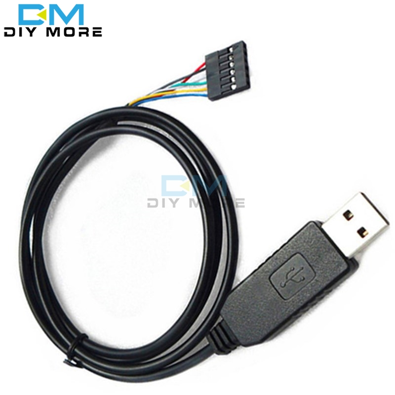 FTDI ft232rl USB/TTL rs232 Adapter Cable with 6pin Connector-Arduino Raspb 