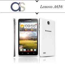 Original new Lenovo A656 Android 4.2 MTK6589 Quad Core 1.2Ghz 4GB ROM 5.0” 480*800P IPS GPS WIFI Cell phones Russian Spanish