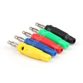 Hot Sale 10 Pcs 5 Color 4MM Nickel Plated Banana Plug For Probes Binding Post