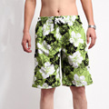 S 2XL Male Flower Printed Beach Shorts Fast Dry Loose Casual Style Large Size Quick drying