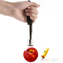 Steel Easy Twist Core Seed Remover Fruit Apple Corer Pitter Seeder Kitchen Tool