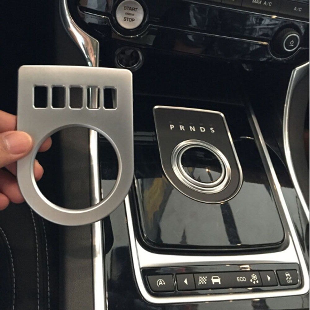 Buy interior Accessories jaguar XF XE f pace fpace console Gear handle