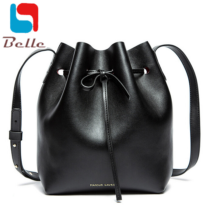 100% Genuine leather Mansur Gavriel bucket bag women shoulder messenger bag purses and handbags designer famous brands A6G130