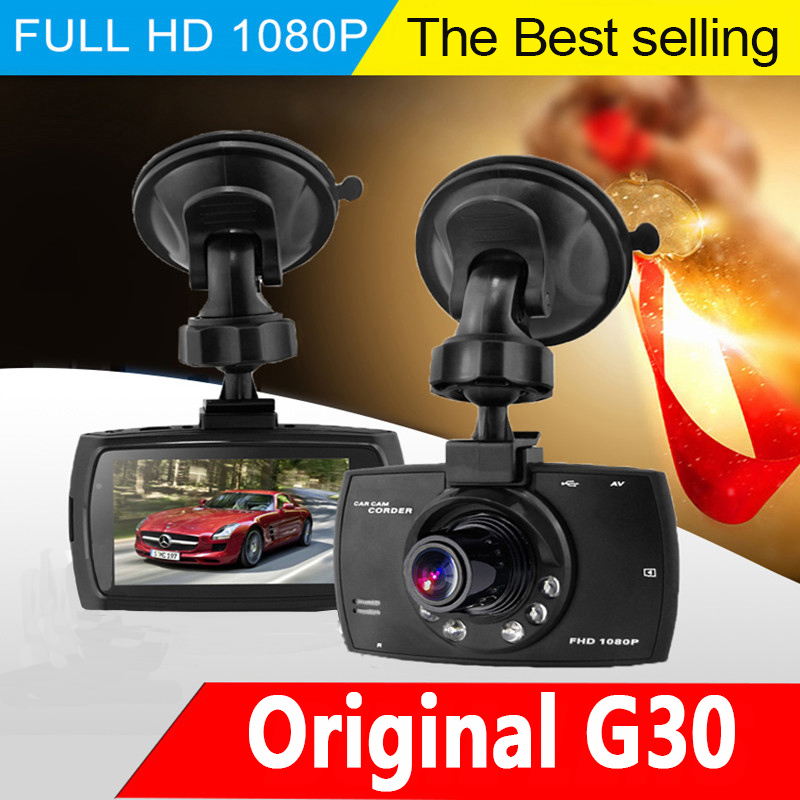 Image of Best Selling Car Camera G30 2.7" Full HD 1080P Car DVR 140 Degree Wide Angle Recorder Motion Detection Night Vision G-Sensor