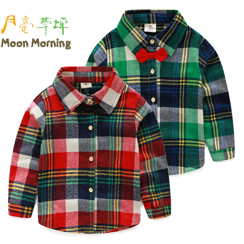 Moon Morning Spring Autumn Kids blouse Long-sleeve...