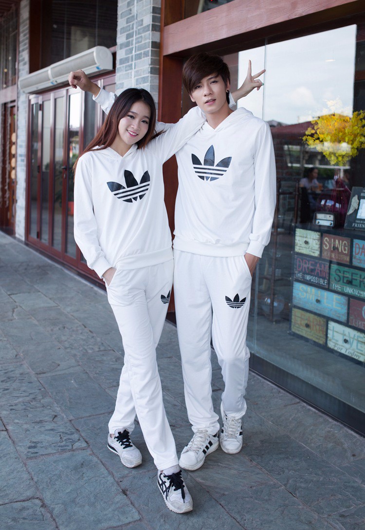 white tracksuits