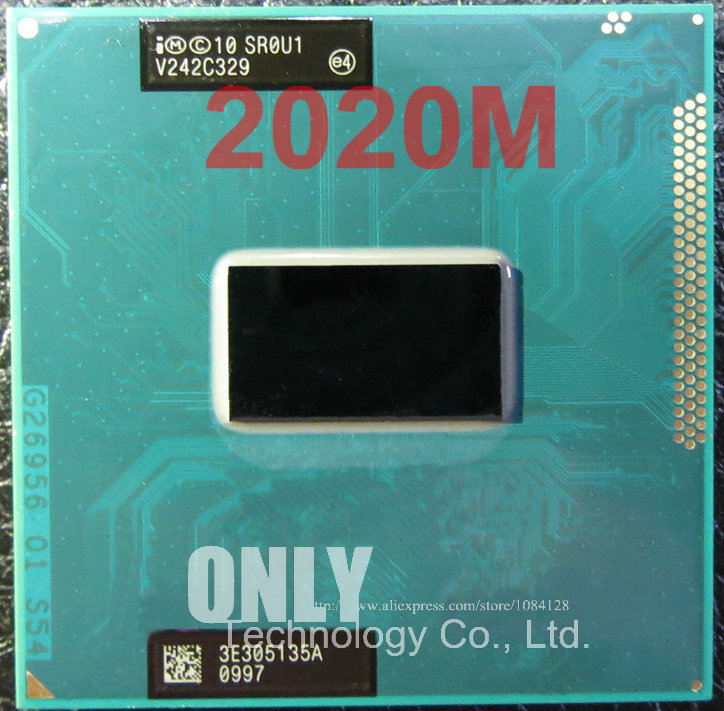 New Intel Pentium Dual-Core cpu processor 2020M 2.4GHz 2M Socket G2//rPGA988B