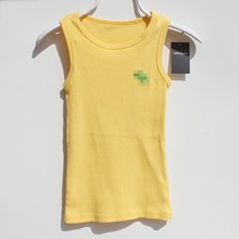wholesale New style children’s underwaist sleeveless baby T-shirt boys and girls undershirt Unisex vest for Summer kids wear