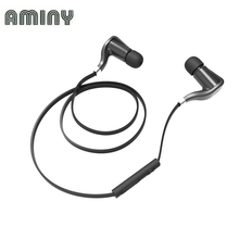 Aminy BH35 Bluetooth 4.1 Headset Wireless Sports Stereo Running Gym Exercise Sweat-proof Ear buds Headphone With HD Microphone