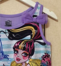 Monster Ella Princess Dress Kids Dresses Clothing for Girls Ever After High Monster Dress Cartoon Girl