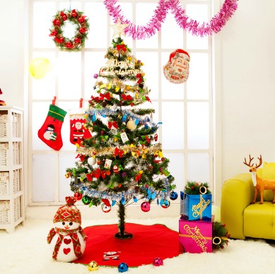 Tree skirt encryption christmas tree 150cm Christmas decoration bundle ...