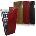 Pierre Cardin Flip up and Down Premium Genuine Leather Carrying Case Cover For Apple iPhone 6