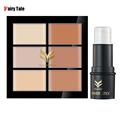 6 Colors Concealer Cream Contour Palette Kit Makeup Face Primer Highlighting Powder Stick Shimmer Brighten Women