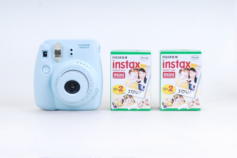 Абсолютно Новая Камера Fujifilm Instax Мини 8 Синий Polaroid Мгновенной Фотографии + 2 Коробки Instax Мини Фильм Равнинного Края (40 Фото) Бесплатная Доставка Абсолютно Новая Камера Fujifilm Instax Мини 8 Синий Polaroid Мгновенной Фотографии + 2 Коробки Instax Мини Фильм Равнинного Края (40 Фото) Бесплатная Доставка