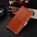 Luxury Genuine Leather Wallet Case for 4 7 Cellphone Fashion Phone Cases Card Slots with Hasp