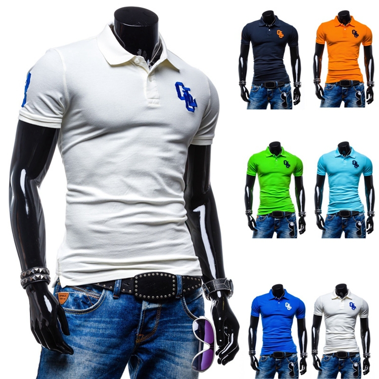 Hot Sale 2015 New Fashion Brand Summer Men Polo Sh...