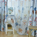 Simplife Tulle Window Translucidus Voile Curtain Retro Screening Screening Voile Drape for Living Room Bedroom Kitchen