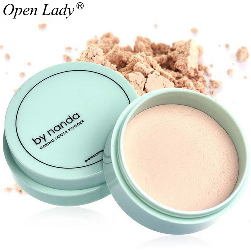Image of 3 Color Translucent Pressed Powder with Puff Smooth Face Makeup Foundation Waterproof Loose PowderSkin Finish Setting Powder