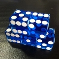 Free shipping NEW Exclusive 1pc 6 sided D6 19mm rectangular transparent acrylic gambling Dice for cardgame