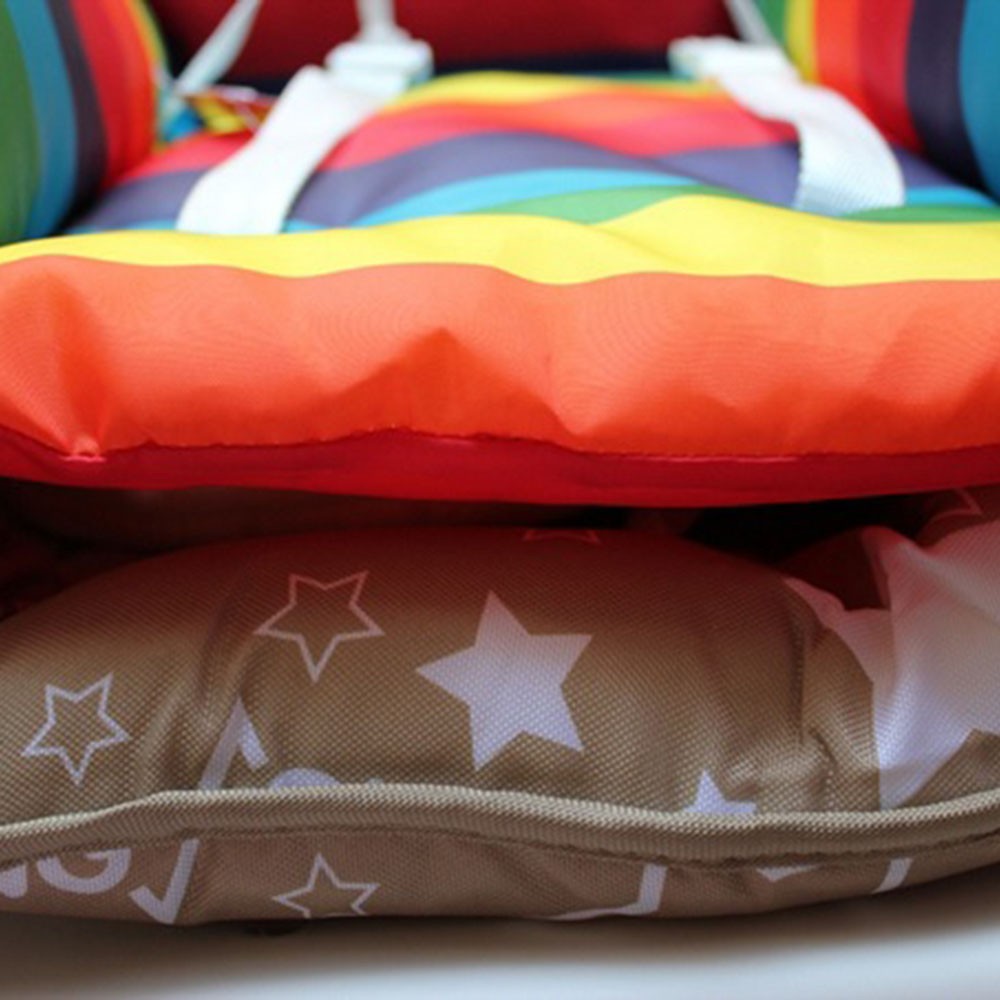 Cotton-Baby-Cushion-Stroller-Pad-Seat-Rainbow-Color-Soft-Thick-Pram-Cushion-Chair-Strips-Accessories-Waterproof-Pram-Padding-LinerCar-Seat-T0073 (9)