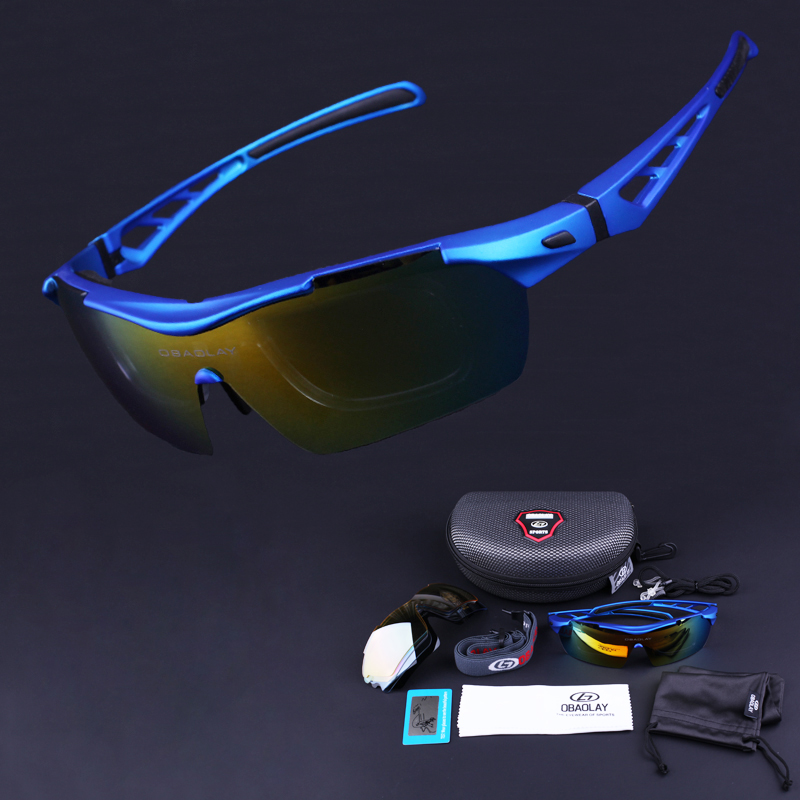 Image of Hot! Brand Designer Polarized Cycling Sun Glasses Outdoor Sports Bicycle Glasses Bike Sunglasses TR90 Goggles Eyewear 5 Lens