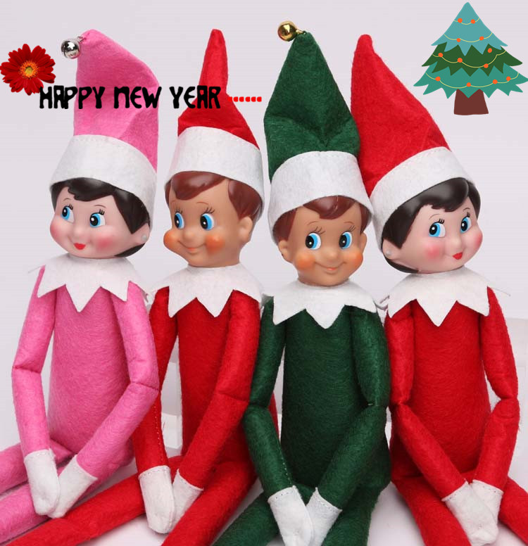 elf on the shelf cuddly toy