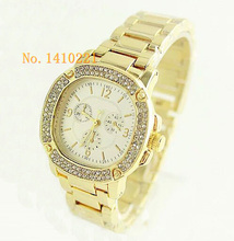 Montre Femme Top Brand Luxury Fashion Ladies Quartz Watch Women Full Logo Watches Rose Gold Female