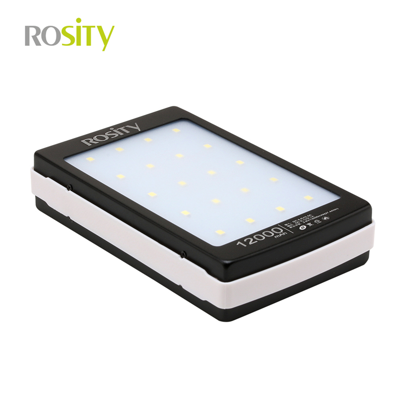12000mAh Solar Power Bank Portable External Battery Charger Smart Phones Solar Powerbank Dual USB 20pcs LED Lighting for Camping 12000mAh Solar Power Bank Portable External Battery Charger Smart Phones Solar Powerbank Dual USB 20pcs LED Lighting for Camping
