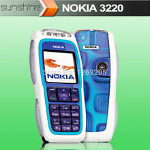Original Nokia 3220 Unlocked Cell Phones FM Camera GSM Feature Phones Mobile Phones Free Shipping