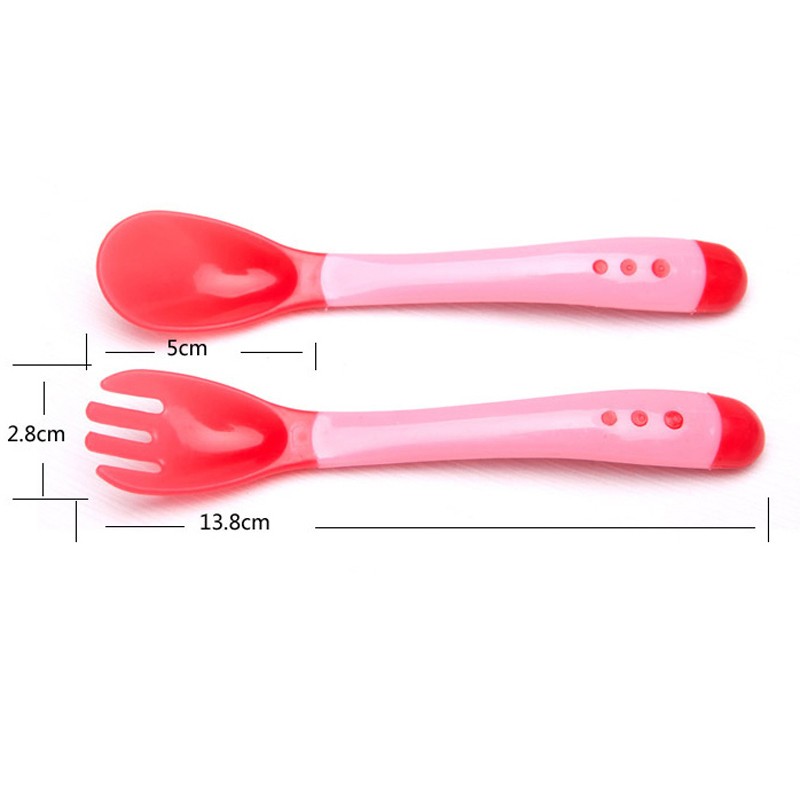 2PCS-Baby-spoon-and-fork-Safety-Temperature-Sensing-Spoon-Baby-Flatware-Feeding-Spoon-baby-product-kids (4)