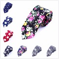100 Cotton Ties For Men Vintage Printed Floral Gravatas Corbatas Slim Necktie Party Ties