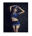 Lady Uniforms Stewardess Dress Uniforms Erotic Role Playing Underwear Female Sex Party Dress Stage Costumes Wholesale