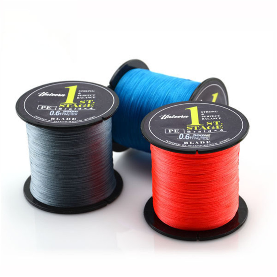 Image of 500M Fighter Brand Japan PE Multifilament Braided Fishing Line 4 Strands Rope Carp Fishing Spearfishing Cord Free Shipping