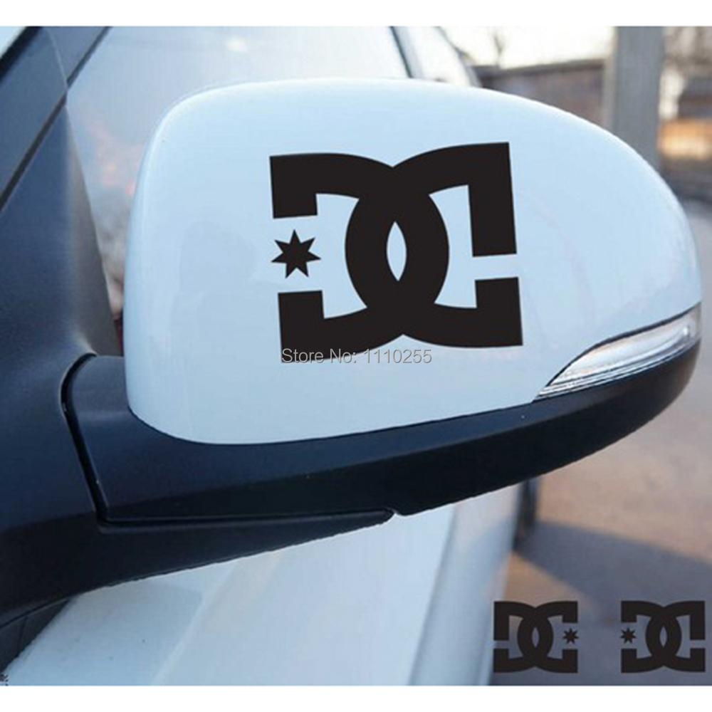 Monster Car Stickers Ken Block Car DCSHOECOUSA Decal 13 x 11 cm for Toyota Ford Chevrolet