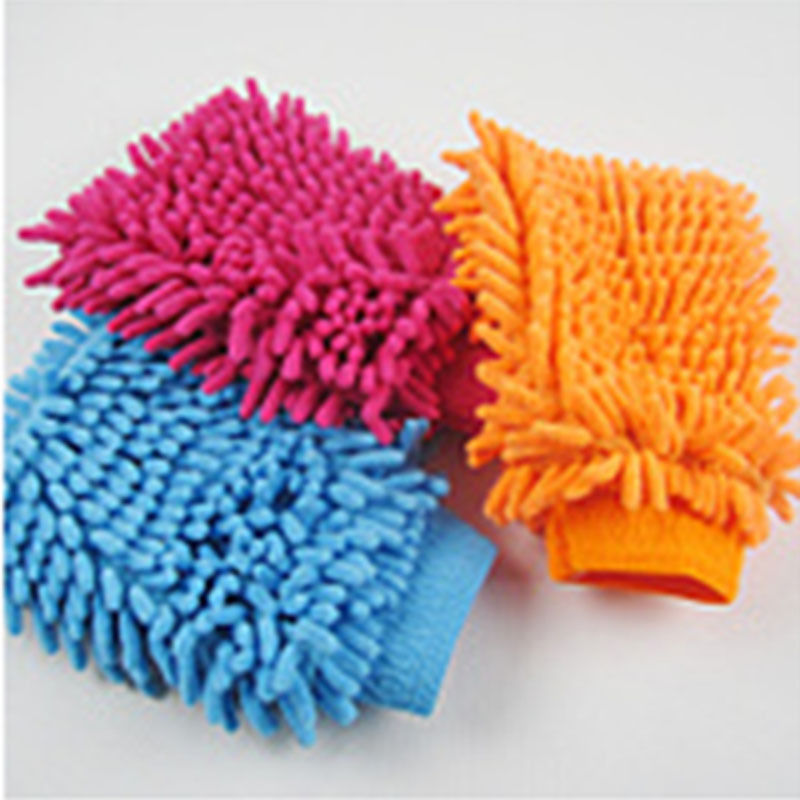 Image of Super Mitt Microfiber Car Window Washing Home Cleaning Cloth Duster Towel Glove3